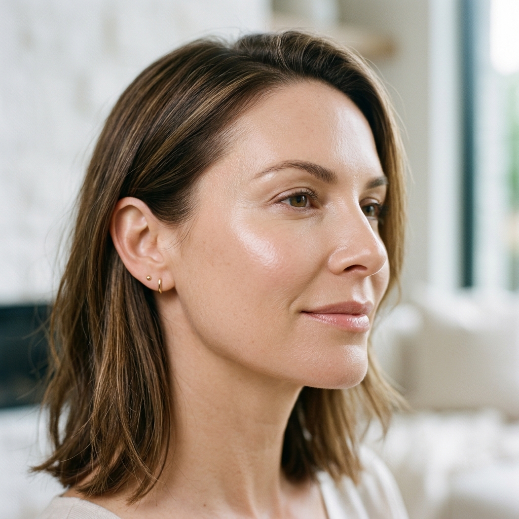 Cheek volume elevation